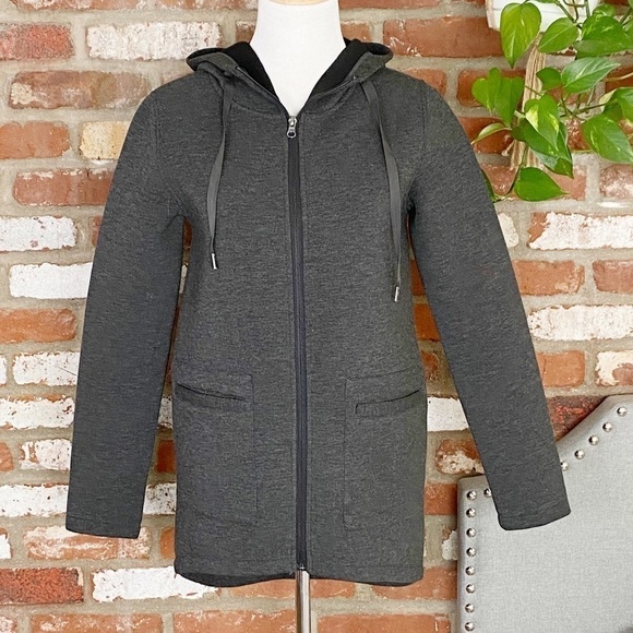 Z by Zella Mens Full Zip Gray Hoodie Long Sleeve size XS - Picture 2 of 8